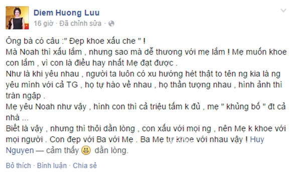 Diễm Hương, Diễm Hương tiết lộ nguyên nhân giấu con, Diễm Hương giấu con